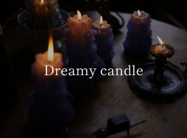 Dreamy candle